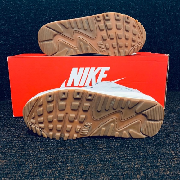(SOLD-eb) Nike Air Max 90 • Premium Wolf Grey - Picture 8 of 11